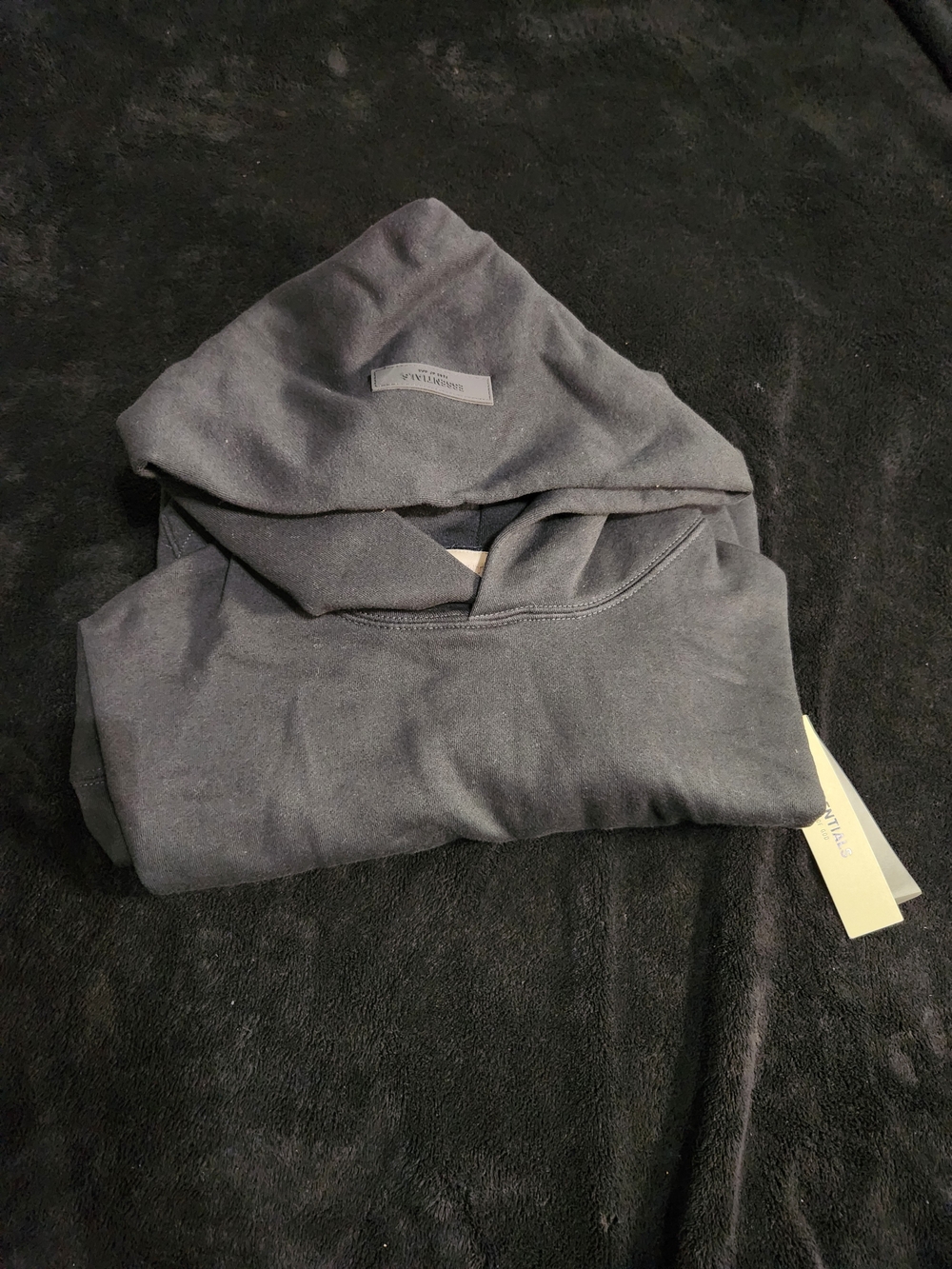 Essentials Men's Crewneck Sweatshirt in Charcoal Gray